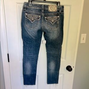 Miss Me Skinny Ankle Jeans 27w/25/in